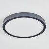 Finsrud Plafoniera, Panel LED Nero, 1-Luce