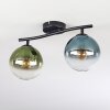 Gastor Plafoniera, Lampada a sfera Blu, Verde, Chiaro, 2-Luci