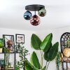 Chehalis Plafoniera, Lampada a sfera 32 cm Blu, Verde, Ramato, 3-Luci