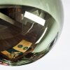 Chehalis Plafoniera, Lampada a sfera 32 cm Blu, Verde, Ramato, 3-Luci