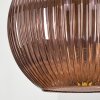 Koyoto Lampadario a sospensione, Lampada a sfera, Lampada a sospensione Oro, 1-Luce