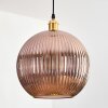 Koyoto Lampadario a sospensione, Lampada a sfera, Lampada a sospensione Oro, 1-Luce