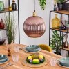 Koyoto Lampadario a sospensione, Lampada a sfera, Lampada a sospensione Oro, 1-Luce