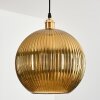 Koyoto Lampadario a sospensione, Lampada a sfera, Lampada a sospensione Oro, 1-Luce