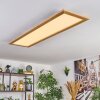 Belan Plafoniera, Panel LED Écru, Bianco, 1-Luce, Telecomando
