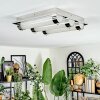 Zamar Plafoniera LED Cromo, 3-Luci