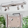 Danil Plafoniera, Faretto da soffitto LED Nichel opaco, 4-Luci