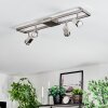 Danil Plafoniera, Faretto da soffitto LED Nichel opaco, 4-Luci