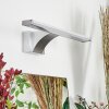 Zaire Lampada da specchio, Applique LED Cromo, Argento, 1-Luce, Sensori di movimento
