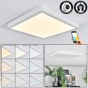 Finsrud Plafoniera, Panel LED Bianco, 1-Luce