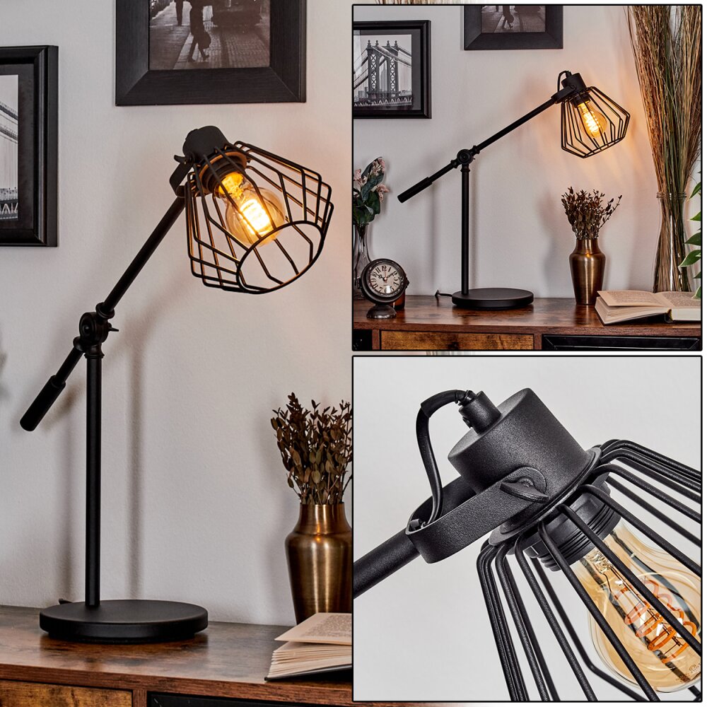 Albreda Lampada da tavolo LED Nero, 1-Luce main product photo