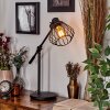 Albreda Lampada da tavolo LED Nero, 1-Luce