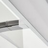 Banek Lampada da specchio, Applique LED Cromo, 1-Luce, Cambia colore