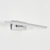 Banek Lampada da specchio, Applique LED Cromo, 1-Luce, Cambia colore