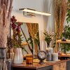 Banek Lampada da specchio, Applique LED Cromo, 1-Luce, Cambia colore