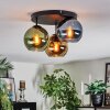 Koyoto Plafoniera, Lampada a sfera 30 cm Blu, Oro, Verde, 3-Luci