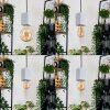 Lagradioule Lampadario a sospensione, Lampada a sospensione Nero, 1-Luce
