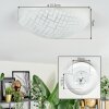 Gravli Plafoniera LED Bianco, 1-Luce