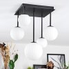 Chehalis Plafoniera, Lampada a sfera Bianco, 5-Luci
