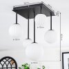 Chehalis Plafoniera, Lampada a sfera Bianco, 5-Luci