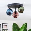 Chehalis Plafoniera, Lampada a sfera 30 cm Blu, Verde, Ramato, 3-Luci