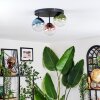 Chehalis Plafoniera, Lampada a sfera 30 cm Blu, Verde, Chiaro, Ramato, 3-Luci