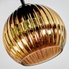 Koyoto Plafoniera, Lampada a sfera Blu, Oro, Verde, 3-Luci