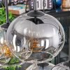 Apedo Lampadario a sospensione, Lampada a sfera, Lampada a sospensione Ambrato, Chiaro, Grigio fumo, 6-Luci