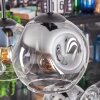 Ripoll Lampadario a sospensione, Lampada a sfera, Lampada a sospensione Ambrato, Chiaro, Grigio fumo, 6-Luci