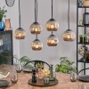Ripoll Lampadario a sospensione, Lampada a sfera, Lampada a sospensione Cromo, Grigio fumo, 6-Luci