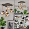 Koyoto Plafoniera, Lampada a sfera Oro, Nero, 5-Luci