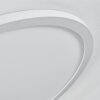 Zuren Plafoniera, Panel LED Bianco, 1-Luce, Cambia colore