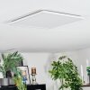 Zuren Plafoniera, Panel LED Bianco, 1-Luce, Cambia colore