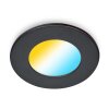 Ramek Plafoniera, Lampada da incasso LED Nero, 3-Luci
