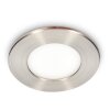 Ramek Plafoniera, Lampada da incasso LED Nichel opaco, 3-Luci