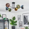Koyoto Plafoniera, Lampada a sfera 78 cm Blu, Oro, Verde, Chiaro, Ramato, 6-Luci