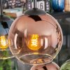 Koyoto Lampadario a sospensione, Lampada a sfera, Lampada a sospensione Blu, Verde, Chiaro, Ramato, 6-Luci
