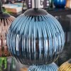 Koyoto Lampadario a sospensione, Lampada a sfera, Lampada a sospensione Blu, Oro, Ramato, 6-Luci