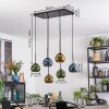 Koyoto Lampadario a sospensione, Lampada a sfera, Lampada a sospensione Blu, Oro, Verde, 6-Luci Koyoto Lampadario a sospensione, Lampada a sfera, Lampada a sospensione Blu, Oro, Verde, 6-Luci