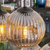 Ripoll Lampadario a sospensione, Lampada a sfera, Lampada a sospensione Ambrato, Chiaro, Grigio fumo, 6-Luci