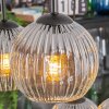 Ripoll Lampadario a sospensione, Lampada a sfera, Lampada a sospensione Chiaro, Grigio fumo, 6-Luci