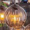Koyoto Lampadario a sospensione, Lampada a sfera, Lampada a sospensione Grigio fumo, 6-Luci