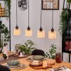 Cavaca Lampadario a sospensione, Lampada a sospensione Écru, Nero, 4-Luci