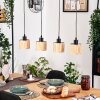 Bongal Lampadario a sospensione, Lampada a sospensione Écru, Nero, 4-Luci