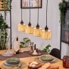Bongal Lampadario a sospensione, Lampada a sospensione Écru, Nero, 4-Luci