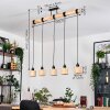 Cavaca Lampadario a sospensione, Lampada a sospensione Écru, Nero, 5-Luci