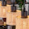 Cavaca Lampadario a sospensione, Lampada a sospensione Écru, Nero, 5-Luci
