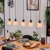 Cavaca Lampadario a sospensione, Lampada a sospensione Écru, Nero, 5-Luci