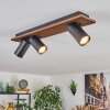 Dalan Plafoniera, Faretto da soffitto LED Écru, Nero, 3-Luci