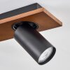 Dalan Plafoniera, Faretto da soffitto LED Écru, Nero, 3-Luci